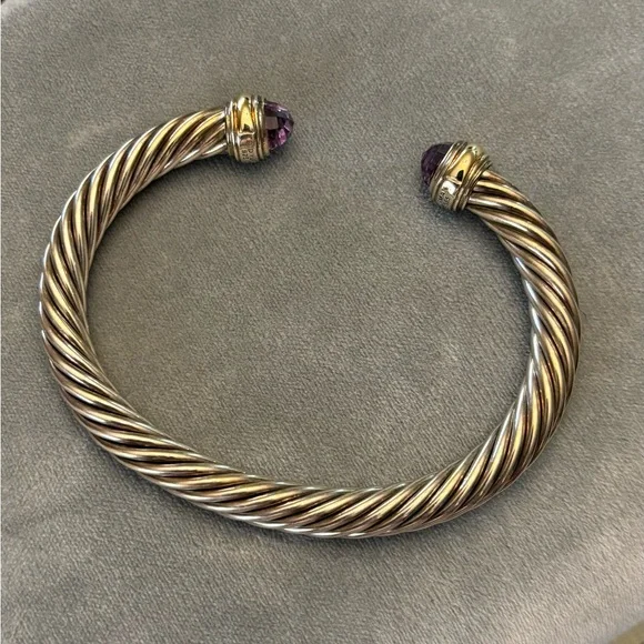 DAVID YURMAN ๐ AUTHENTIC Classic Cable Bracelet 7mm - Picture 10 of 15